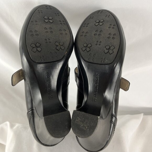 Naturalizer N5 Comfort Mara Leather Mary Jane Heeled Shoes Women’s Size 7.5 - Picture 12 of 15
